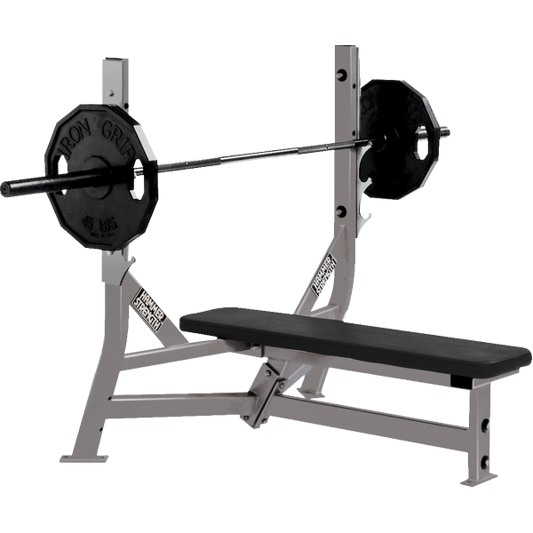 Hammer Strength Olympic Flat Bench – Commercial Grade