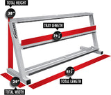 Legend Fitness Dumbbell Rack – 2-Tier or 3-Tier – Model 3118 or 3168