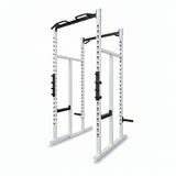 Promaxima Double Half Rack Squat Rack – White – Commercial Grade