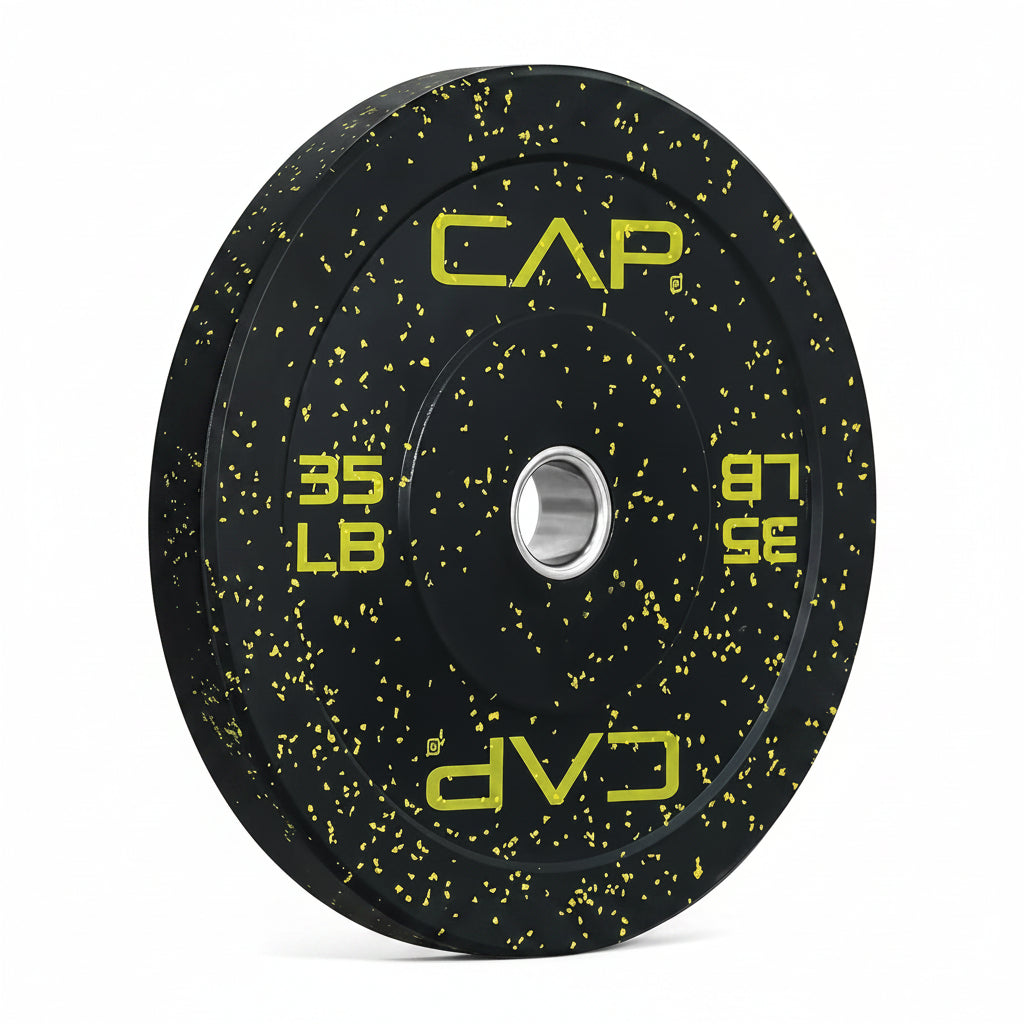 CAP Barbell 35 lb. Rubber Olympic Bumper Plate | Multiple Options/Colors