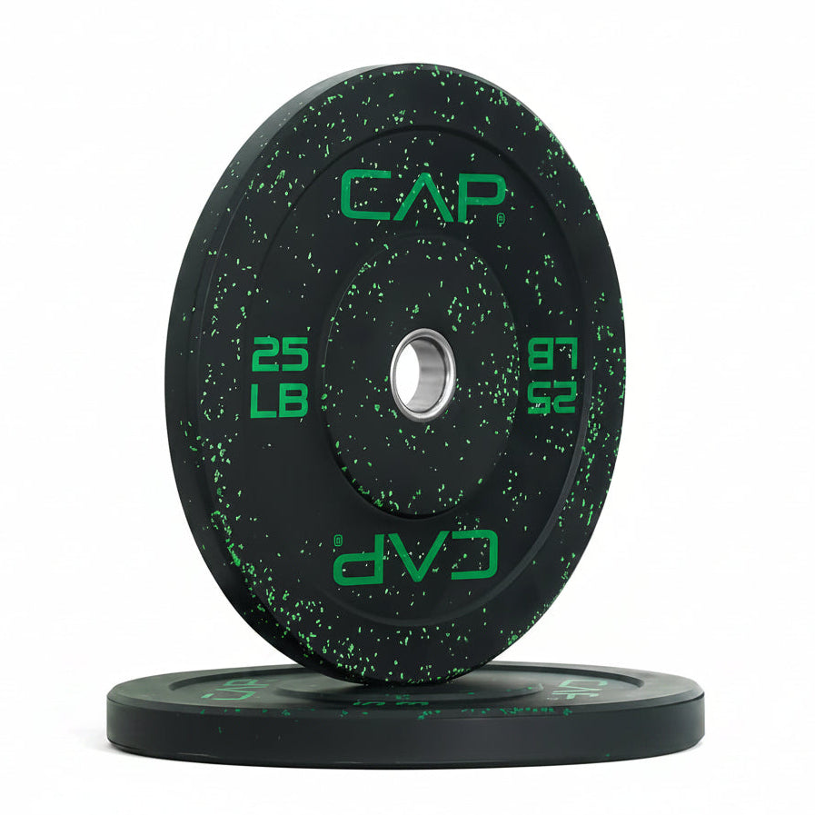 CAP Barbell 25 lb. Rubber Olympic Bumper Plate | Multiple Options/Colors