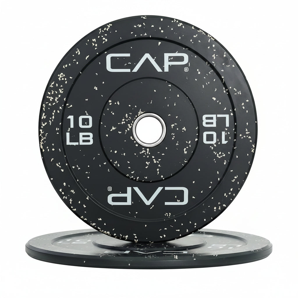 CAP Barbell 10 lb. Rubber Olympic Bumper Plate | Multiple Options/Colors
