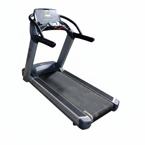 Commercial Treadmill with heavy-duty steel frame and 350 pound user capacity