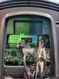 Back View of 95X Engage Console showing Connection Ports and OEM Housing