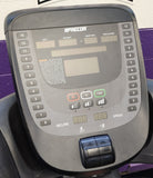 One-touch speed and incline keys on the Precor P30i console for HIIT workouts.