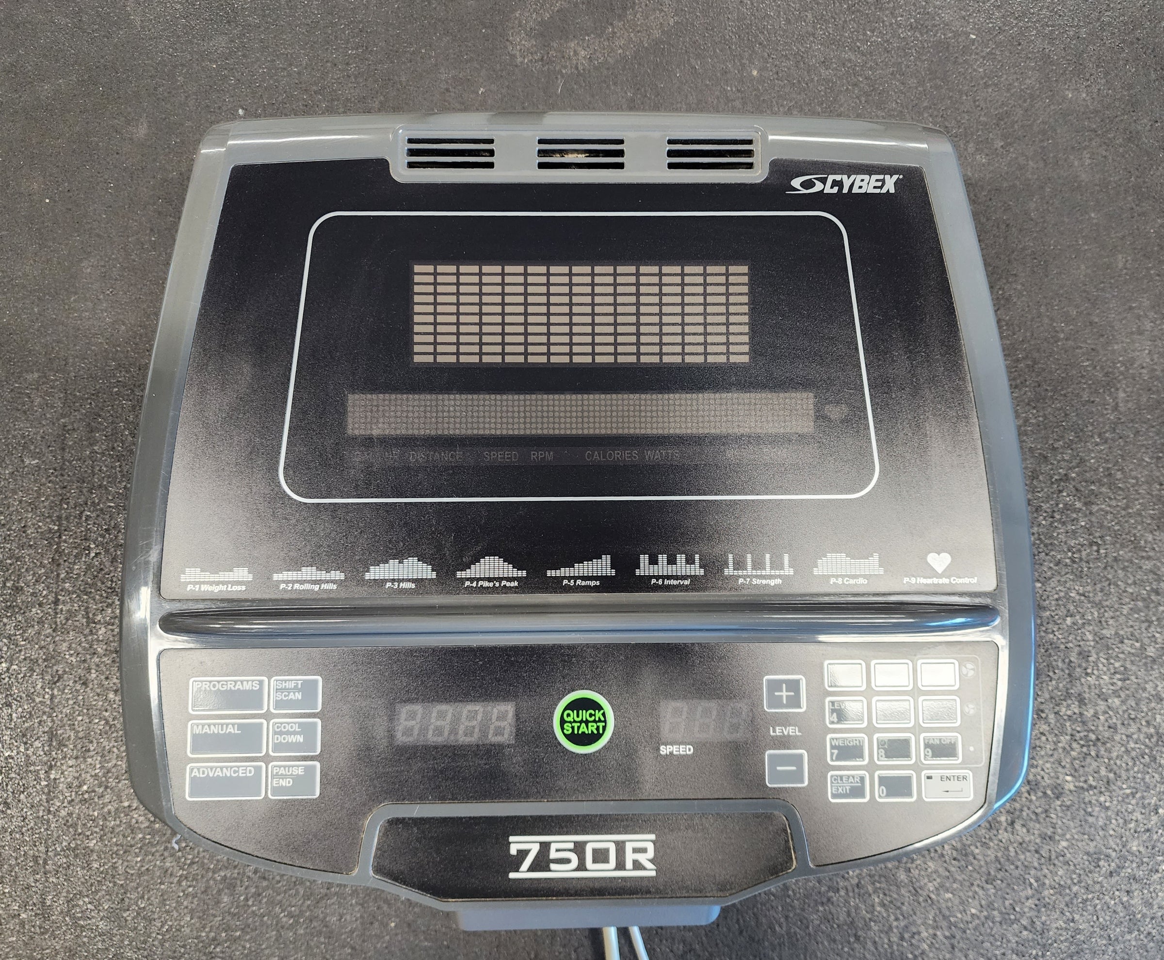 Cybex 750R Replacement Console Display - Complete