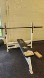 King Fitness Olympic Flat Bench - 5