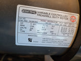 OEM Label on Star Trac 260-0934 Treadmill Motor with Technical Specs