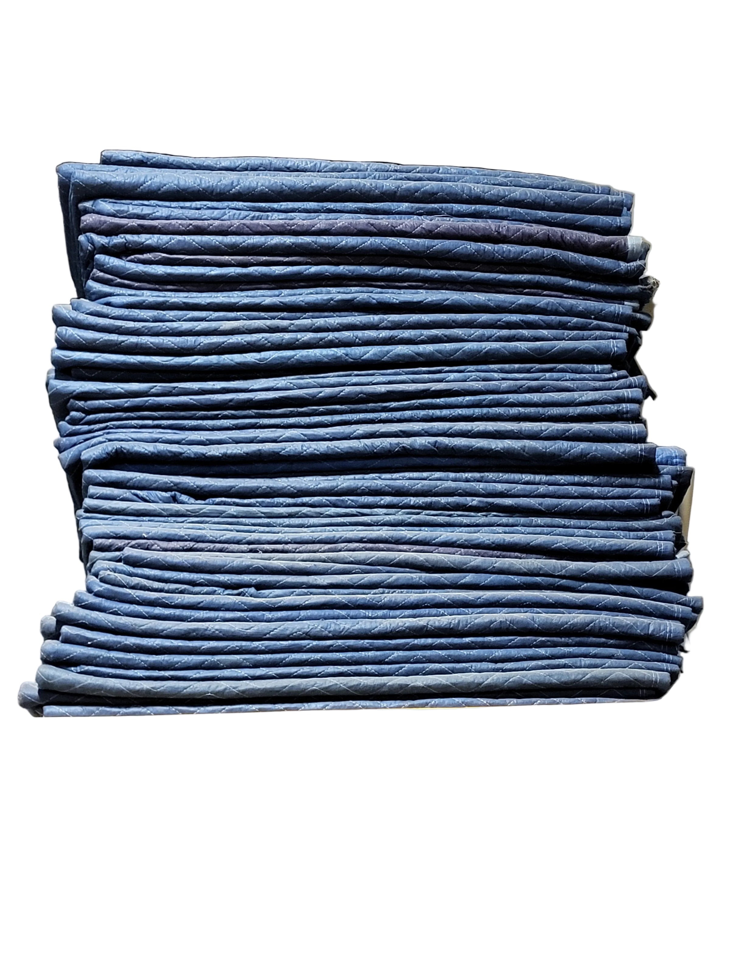 Heavy-Duty Moving Blankets (80" x 72") | Pro-Grade Furniture Protection