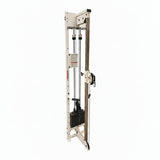 Body Masters CM 290 Single Hi-Lo Adjustable Cable Column full unit with 200 lb stack