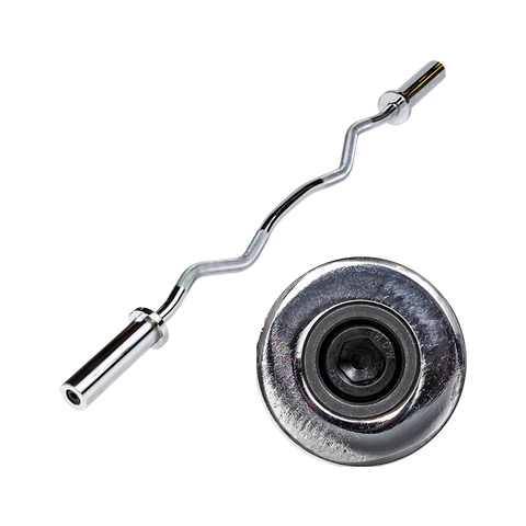 Body Solid Olympic Curl Bar (Chrome) - OB47C