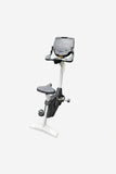 
Cybex 770C showing LED console, contact heart rate grips, and eddy current resistance system