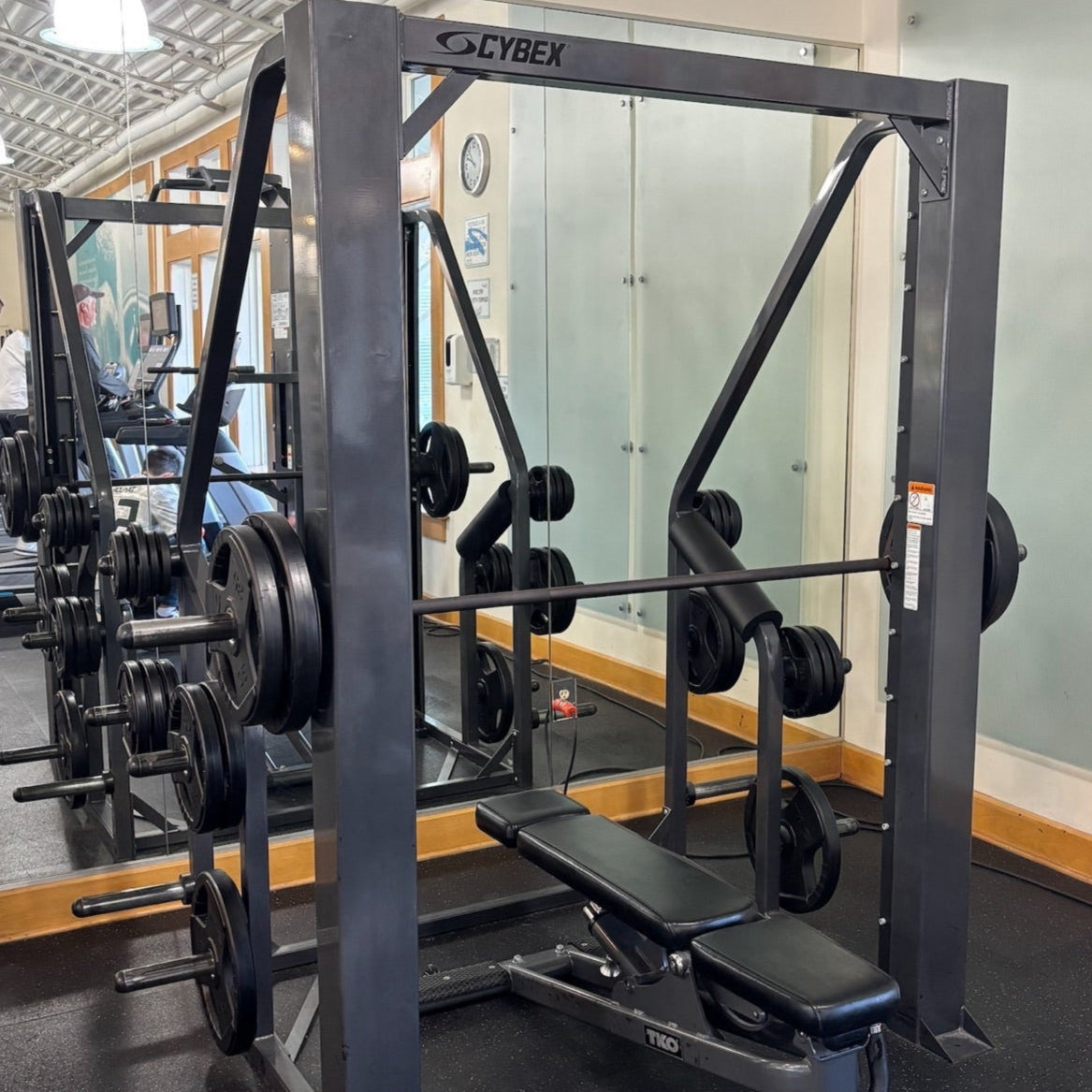 Cybex Plate Loaded Smith Press Machine 5341