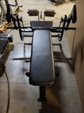 Hammer Strength ILLC diverging motion path for hamstring isolation