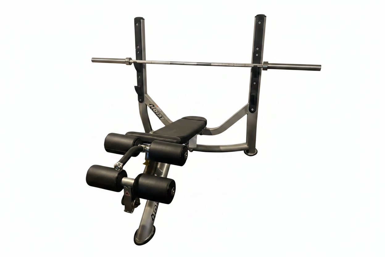 HOIST Olympic Decline Bench CF-3177-A | Commercial Grade