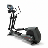 LED Next Gen console on Life Fitness 9500HR showing time distance calories