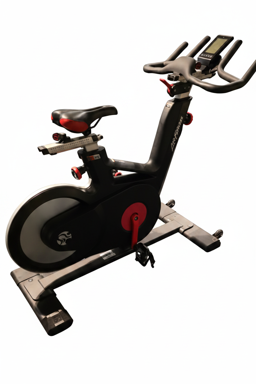 Life Fitness IC5 Spin Bike Commercial Exercise Bike | LCD