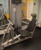 Life Fitness Optima OSLP 45 degree leg press position