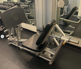 Life Fitness OSLP calf extension transition and footplate view