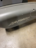 Life Fitness 91Xi rear-drive elliptical with compact footprint