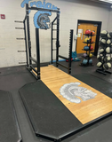 Matrix MG-A694 Open Rack for squats, presses, Olympic lifting in collegiate weight rooms, Matrix Magnum series 