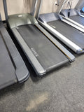 LED display console on Matrix T1X Newer Style treadmill with easy controls