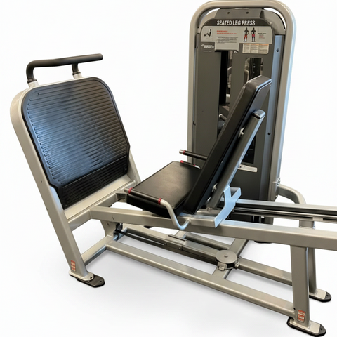 Nautilus Impact Series Seated Leg Press model 9NA-S1305 with 360 lb weight stack and angled platform, like new condition, Lancaster PA