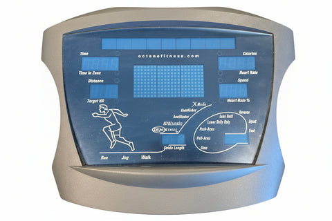 Octane Fitness PRO4700 Display Console 103551-001 for Q47 Q47e elliptical front view tested working