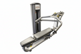 Front view of the Paramount FS-54 Multi-Press showing the selectorized weight stack and adjustable pressing arm for versatile upper body training.