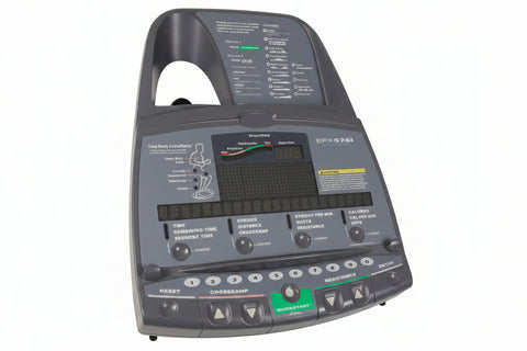 Precor 576i Soft Touch Console Full Assembly front view with display
