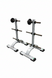 Precor DBR0817 commercial plate storage rack 26 x 30 x 48 inches, heavy-duty steel frame, excellent condition