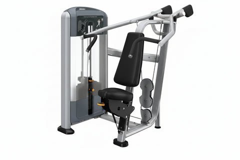  Full side view of the Precor Discovery Series Shoulder Press DSL0500 