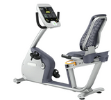 Commercial-grade Precor RBK 815 recumbent bike 