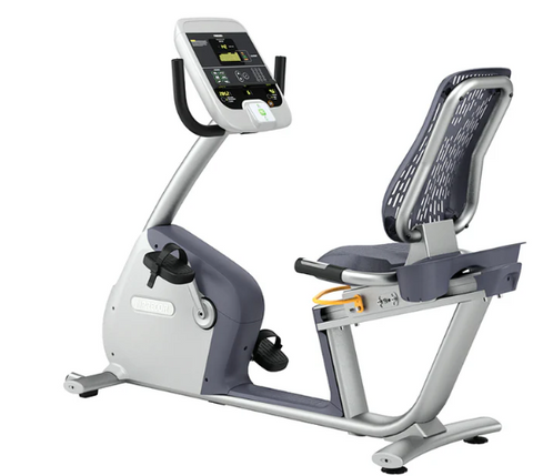 Commercial-grade Precor RBK 815 recumbent bike 