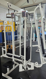 ProMaxima P-235-2 4-Stack Multi Station with 11-gauge steel frame, multi-press, leg curl, lat pulldown, leg press,