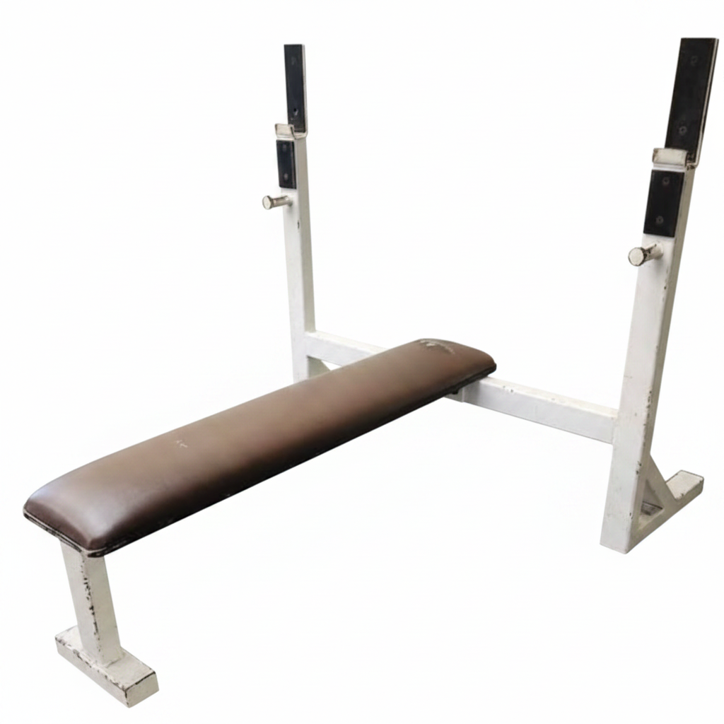 ProMaxima FW-115 Olympic Bench Press – 1000 lb Capacity Commercial Flat Bench