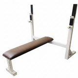 ProMaxima FW-115 Olympic Bench Press front view commercial flat bench no plate storage