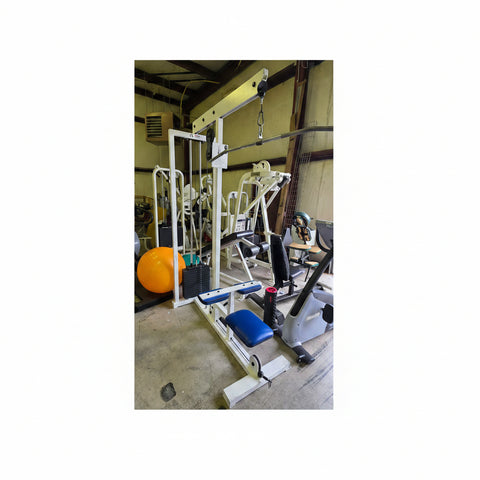 Promaxima Selectorized Lat Pulldown / Low Row Combo 2-in-1 commercial back machine, Lancaster PA