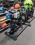 Real Ryder ABF8 leaning indoor cycle with magnetic resistance and articulating frame for core engagement