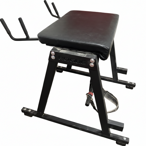 Rogue RH-2 Reverse Hyper professional rehab machine for spinal decompression and posterior chain, made in Columbus Ohio