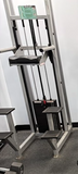 Star Trac F-622 knee pad assistance and selectorized weight stack pin select
