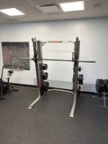 Star Trac FR850 counterbalanced Olympic bar on linear bearings smooth tracking