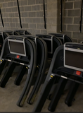 Technogym Unity 2.0 touchscreen with WiFi, YouTube, Netflix, Spotify on Excite 700e treadmill
