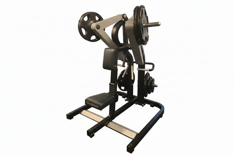 The Technogym Pure Strength Low Row MG2500 plate-loaded machine featuring independent arms for balanced back development.