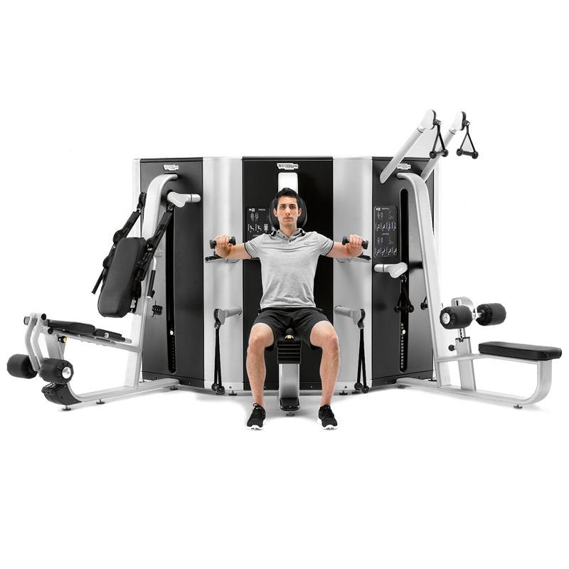 Technogym Plurima Multi-station Wall + Leg Press – 4 Station