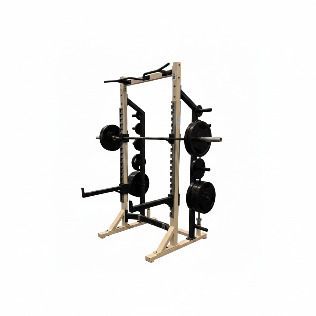 York Barbell STS Half Rack – USA Made | Commercial Grade