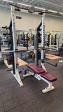 York Barbell STS Multi Rack USA Made with heavy-duty steel construction