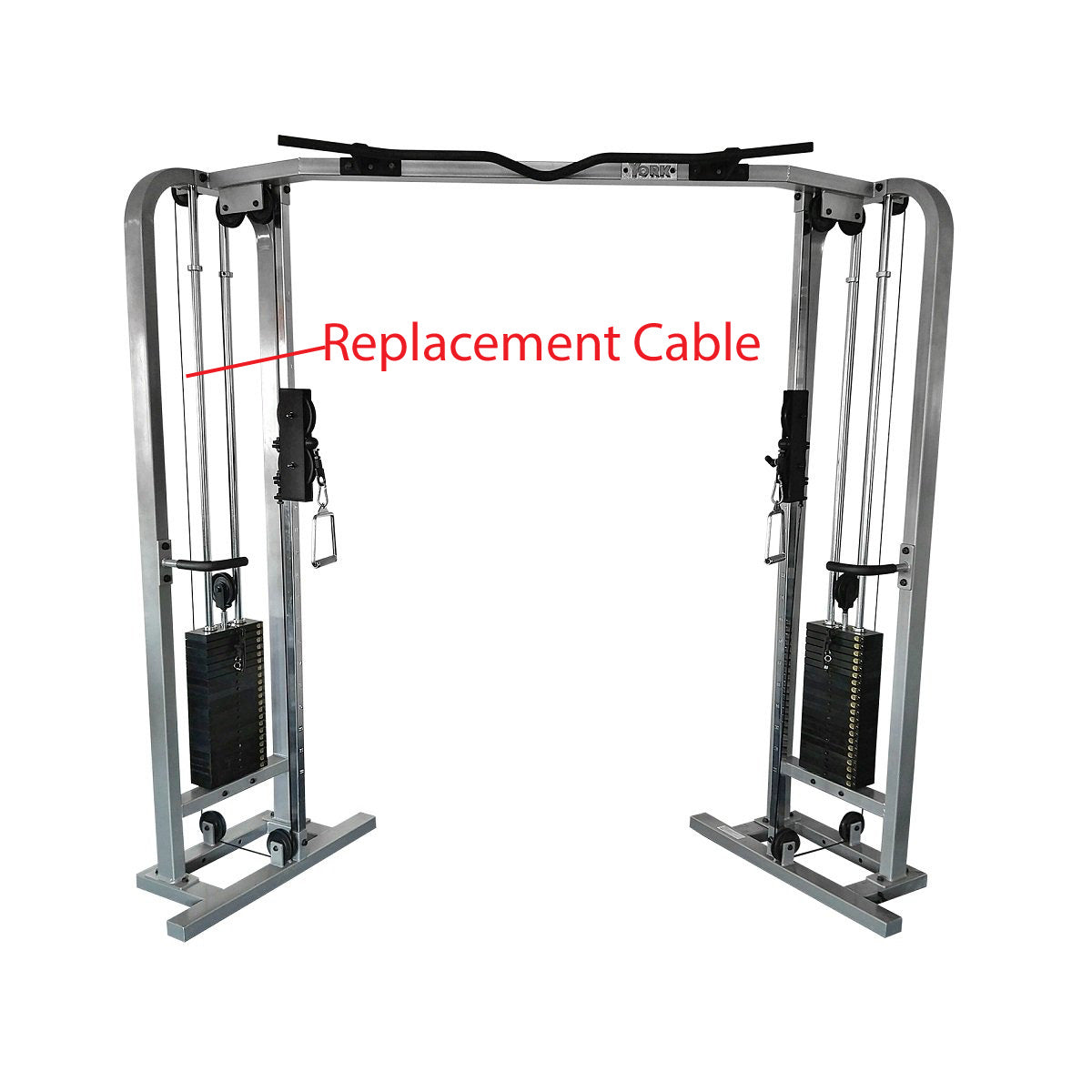 York Barbell STS Replacement Cable (HW013) | 312.5" OEM Part