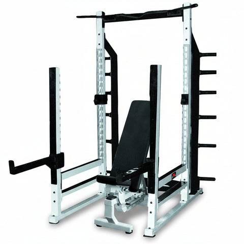 YORK BARBELL ST MULTI FUNCTION RACK - white - 54000