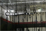 CFF WOD Rings - Olympic Gym Rings | 18' Straps 1000 LB